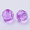 Transparent Acrylic Beads TACR-Q257-10mm-V48-3