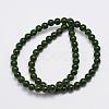 Natural & Dyed Malaysia Jade Bead Strands G-A146-6mm-A28-5