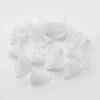 Frosted Acrylic Calla Lily Flower Beads for Chunky Necklace Jewelry X-PAF011Y-1-1