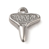 Non-Tarnish 304 Stainless Steel Pendants STAS-R223-28-1