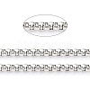 Tarnish Resistant 304 Stainless Steel Box Chains CHS-B001-01P-4