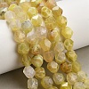 Natural Agate(Dyed & Heated) Beads Strands G-K425-B02-01-1