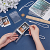 3Inch Plastic Rectangle Photo Cases Pendant Decoration DIY-WH0504-833-3