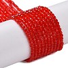 Transparent Glass Beads Strands LS-GLAA-H021-04-25-1