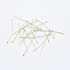 Brass Ball Head Pins KK-G331-10-0.6x20-NF-1