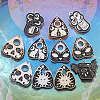 22Pcs 11 Styles Alloy Enamel Pendants FIND-AR0004-03-6