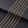 Real Gold Plated Brass Bar Link Chains CHC-R126-13G-4