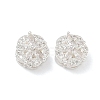 Brass Micro Pave Cubic Zirconia Pendants KK-B172-14S-03-1