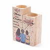 Wooden Candle Holder AJEW-XCP0001-67-2
