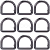 12Pcs Alloy Spring Gate Rings FIND-CN0002-49B-1