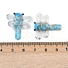 Transparent Lampwork Beads FOIL-I017-01B-3