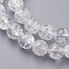 Natural Crackle Crystal Bead Strands G-G945-13-8mm-3