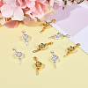 10 Sets 2 Colors Zinc Alloy Magnetic Clasps PALLOY-CJ0001-139-7