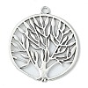 Tibetan Style Zinc Alloy Pendants TIBEP-EA11591YKG-AS-LF-1