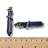 Dyed Natural Lapis Lazuli Pointed Big Pendants G-F766-07AS-04-3