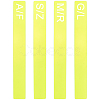 4Pcs 4 Styles Acrylic Book Divider AJEW-BC0008-27C-1