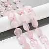 Natural Rose Quartz Beads Strands G-NH0004-020-2
