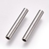 Non-Tarnish 304 Stainless Steel Tube Beads STAS-F224-01P-F-2
