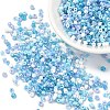 Opaque & Transparent Inside Colours Glass Seed Beads SEED-YW0002-16B-1