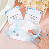 2Pcs Angel Polyester & Plastic Alloy Brooch JEWB-DC0006-41-3