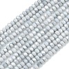 Electroplate Rondelle Glass Beads Strands GL-T021-2x2.5mm-17-22-1
