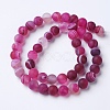 Natural Grade A Striped Agate/Banded Agate Beads Strands G-E478-8mm-3