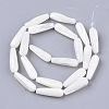Natural Trochid Shell/Trochus Shell Beads Strands X-SSHEL-N032-03-2