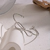 304 Stainless Steel Open Cuff Bangles KW3611-2-1