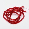 Crackle Glass Beads Strands X-CCG-Q001-4mm-13-2