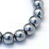 Baking Paint Glass Pearl Bead Strands HY-Q003-3mm-12-2