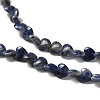 Natural Sodalite Beads Strands G-P575-C15-6mm-4
