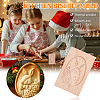 Beech Wood Cookie Molds AJEW-WH0083-59B-7