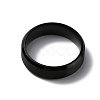 PVD Vacuum Plating Matte Style 304 Stainless Steel Wide Band Finger Rings for Women Men RJEW-WH0009-14C-EB-2
