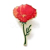 Flower Series Zinc Alloy Enamel Pin JEWB-D069-03A-1