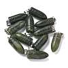 Natural Southern Jade Pointed Pendants G-B127-18P-01-1