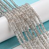 Natural Grey Agate Beads Strands G-Q004-B01-01-2
