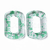Transparent Acrylic Linking Rings OACR-N009-017A-13-2