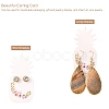 Cardboard Earring Display Cards CDIS-L003-B02-A-5