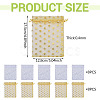 16Pcs 2 Colors Hot Stamping Polka Dot Organza Jewelry Drawstring Bags ABAG-TADJ0001-06D-3