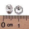 Anti-Tarnish Rhodium Plated 925 Sterling Silver Ear Nuts STER-K167-039P-3