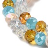 Glass Beads Strands EGLA-A034-M8mm-56-3