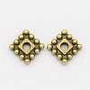 Tibetan Style Alloy Spacer Beads TIBEB-P002-02AB-NR-2