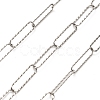 304 Stainless Steel Paperclip Chains CHS-A016-11P-A-1