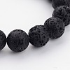 Natural Lava Rock Beads Strands G434-11-1