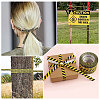 5Rolls 5 Styles Polyester Grosgrain Ribbon OCOR-CA0001-39-7