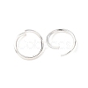 Brass Open Jump Rings KK-G604-08S-06-2