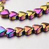 Electroplate Non-magnetic Synthetic Hematite Bead Strands G-F300-22A-02-1