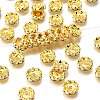 Brass Grade A Rhinestone Spacer Beads RSB160NF-02G-1