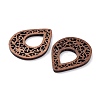 Walnut Wood Laser Cut Pendants X-WOOD-Q051-03F-2