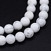 Round Natural Howlite Bead Strands LS-G-F222-14-10mm-2